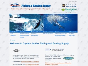 Captain Jackies WordPress theme by Gennady