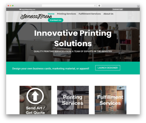 Lumise WordPress plugin - senecapress.com