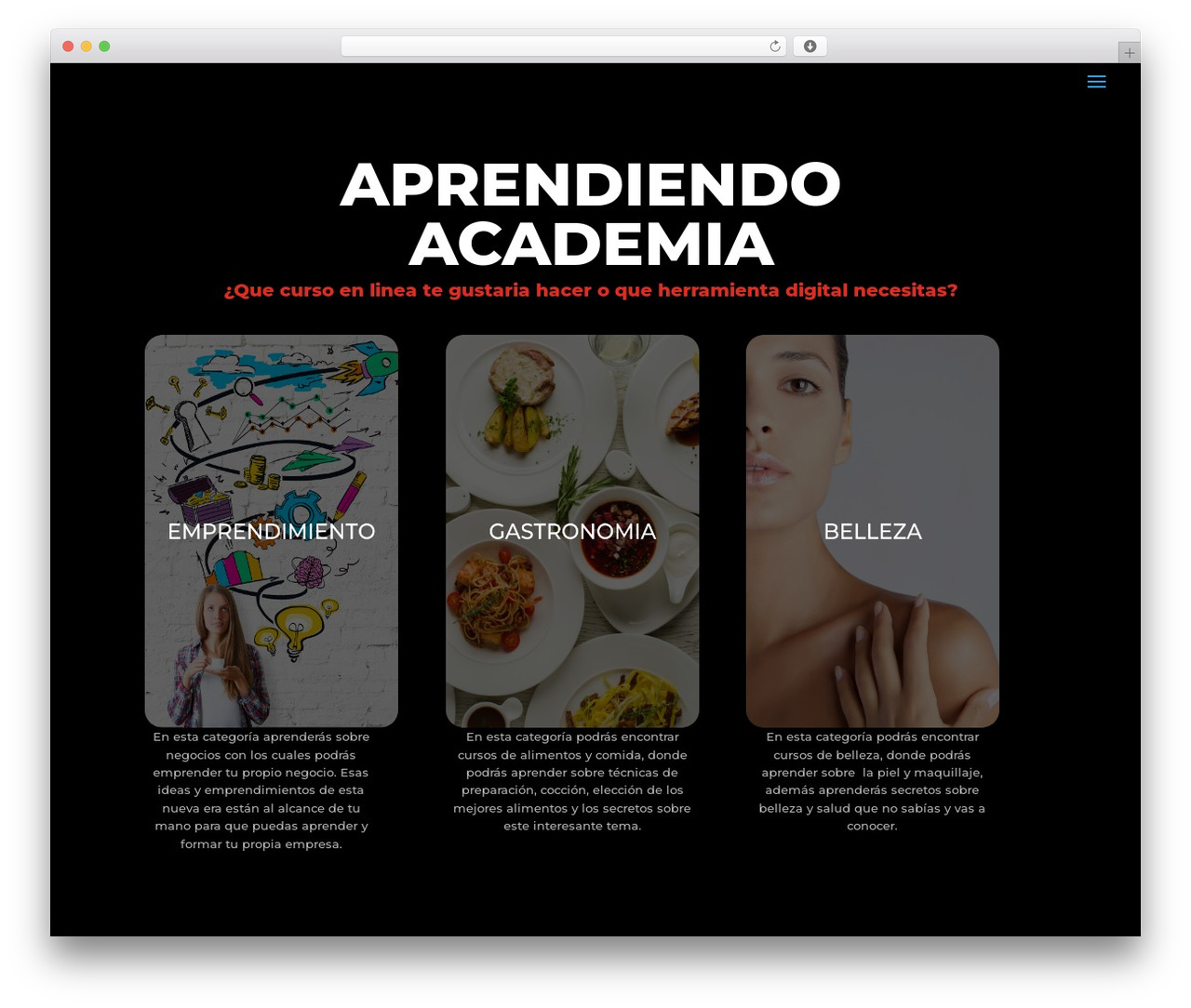 Divi WordPress theme - aprendiendo-academia.com