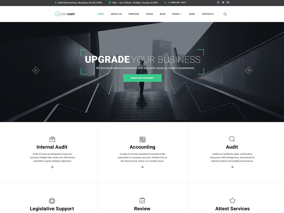 Easyaudit theme WordPress Easyaudit theme WordPress