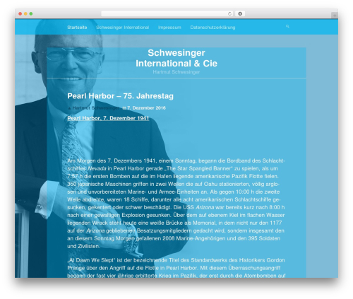 Ex Astris top WordPress theme - schwesingerinternational.de