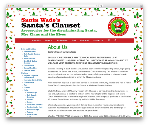 Woocommerce category slider WordPress plugin - santasclauset.org