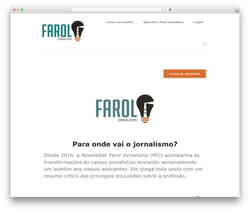 iWrite WordPress theme - faroljornalismo.cc