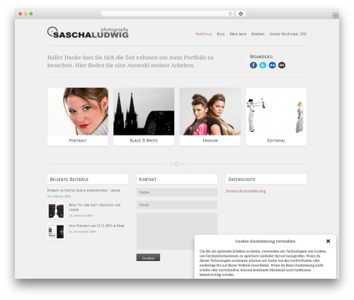 Jupither - Responsive Wordpress Gallery and Blog Theme best WordPress theme - saschaludwig.com