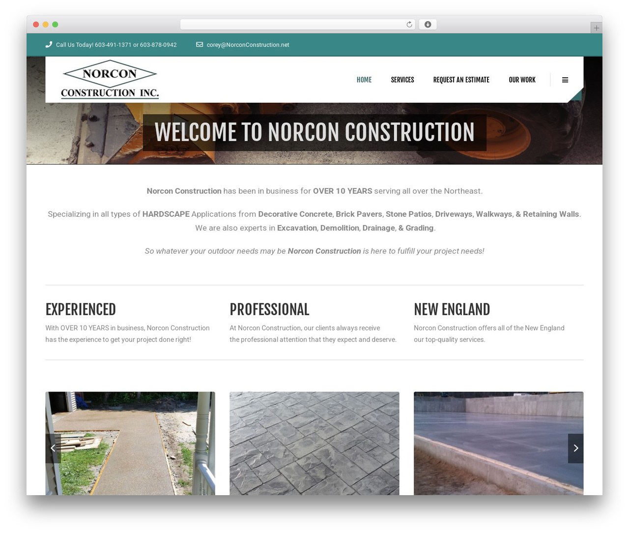 Norcon Construction WordPress website theme - norconconstruction.net Norcon Construction WordPress website theme - norconconstruction.net