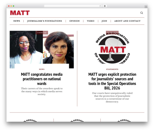 NeoMag WordPress theme - mediatt.org