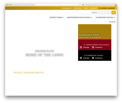 OceanWP WordPress theme - ltsd.org