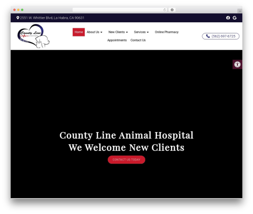 Parent Theme WordPress theme - countylineanimalhospital.com