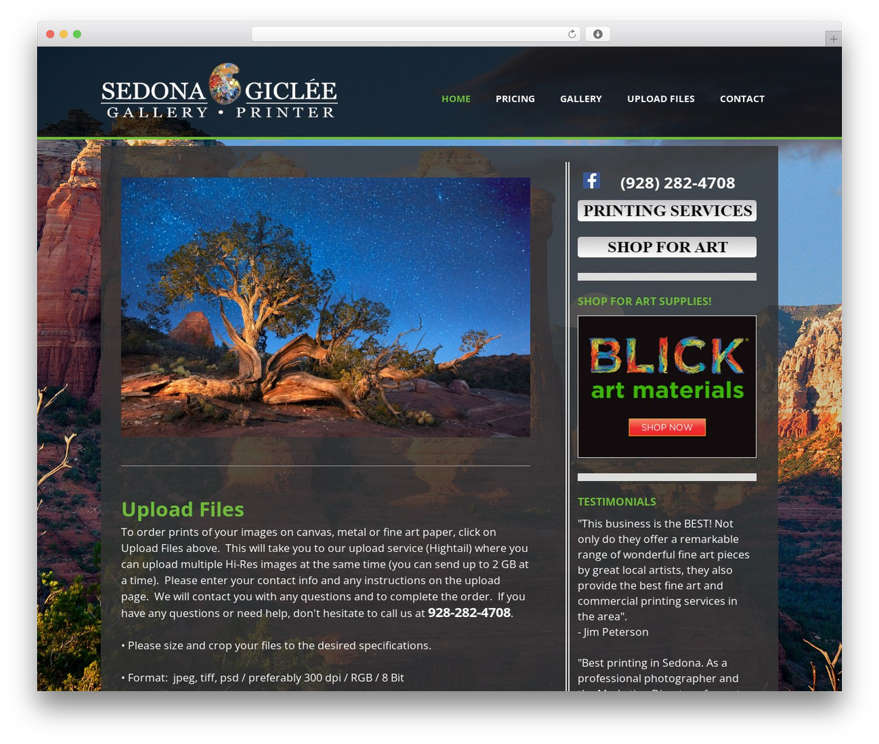 Photocrati Theme WordPress theme design - sedonagicleestudios.com