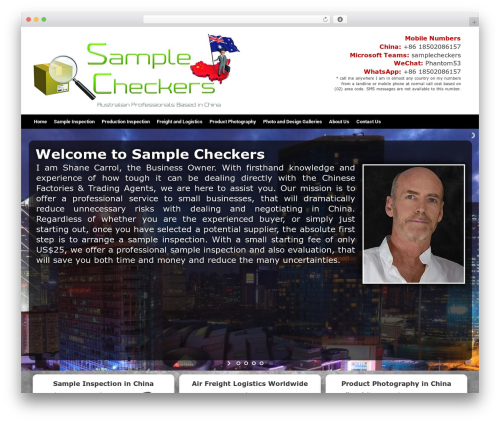 Responsive Mobile theme WordPress free - samplecheckers.com.au