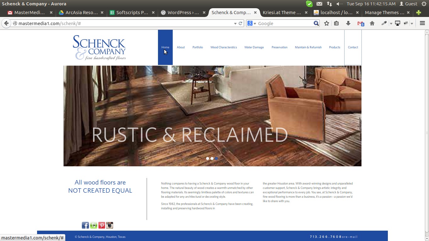 SCHENCK WordPress theme SCHENCK WordPress theme