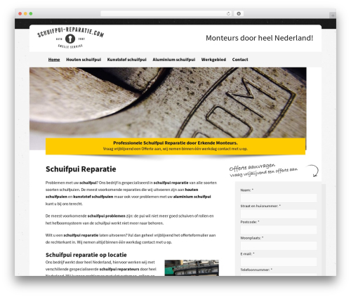 Webprofit plugin WordPress plugin - schuifpui-reparatie.com