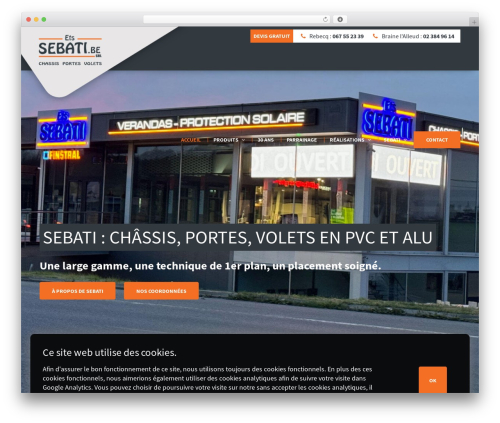 Sebati theme WordPress - sebati.be