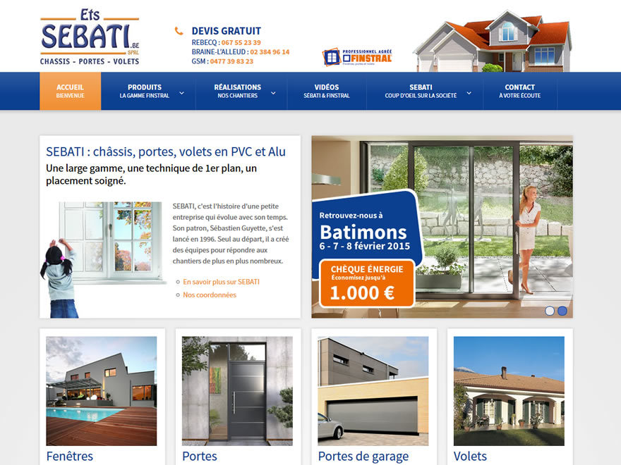 Sebati WordPress theme by Vanois.be