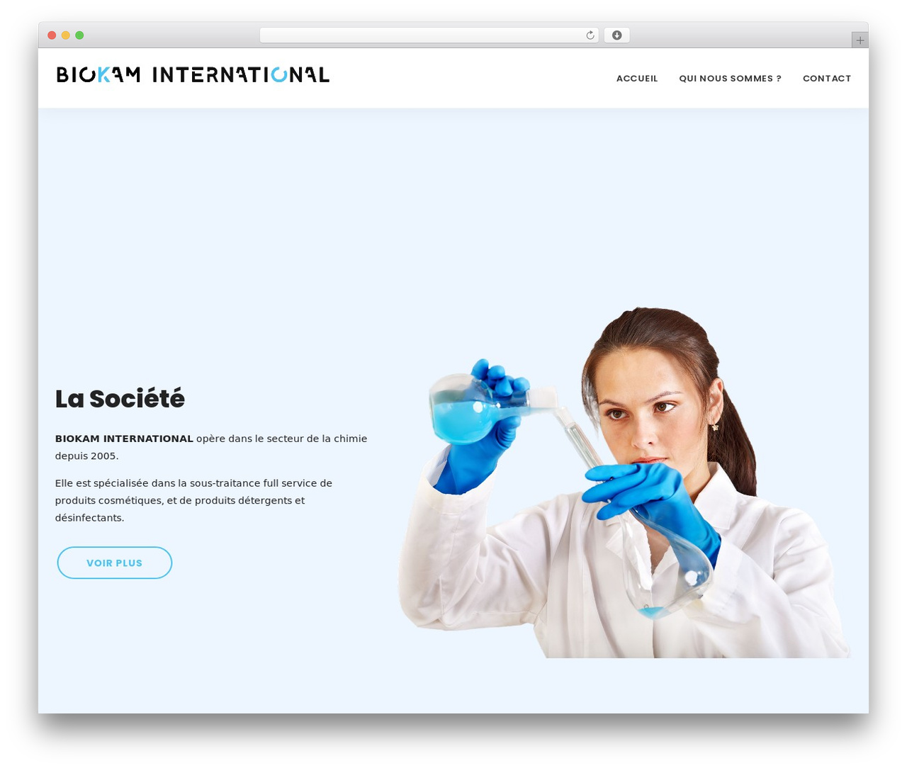 Softing Child WordPress theme - biokaminternational.com