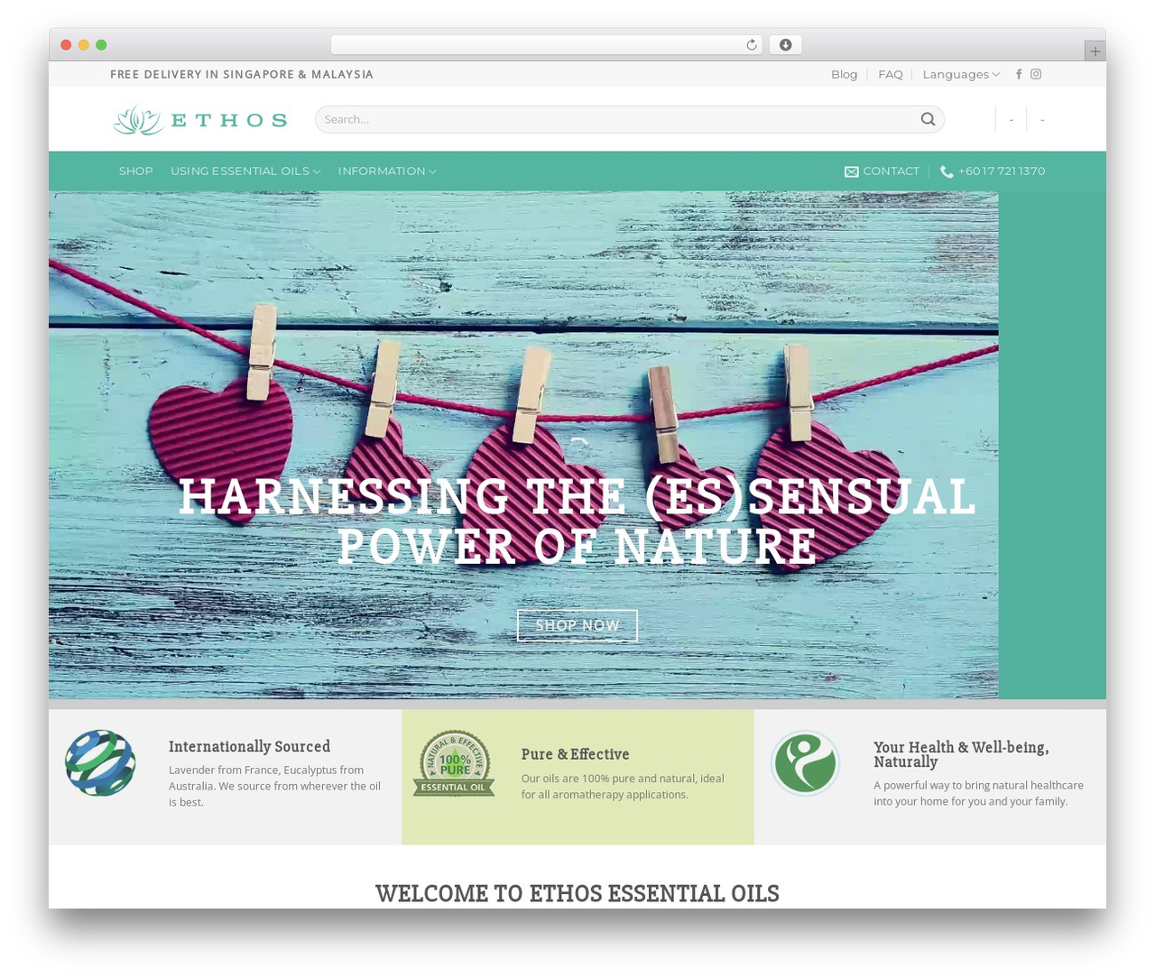 Theme WordPress Ethos - ethosessentialoils.com Theme WordPress Ethos - ethosessentialoils.com