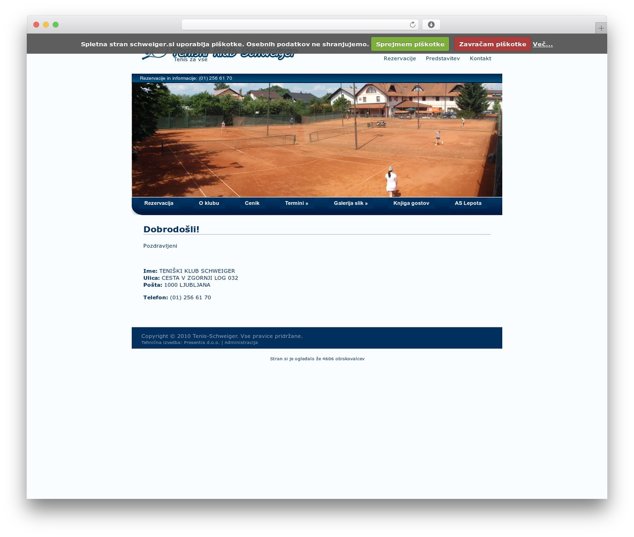 Tenis WordPress theme - schweiger.si Tenis WordPress theme - schweiger.si