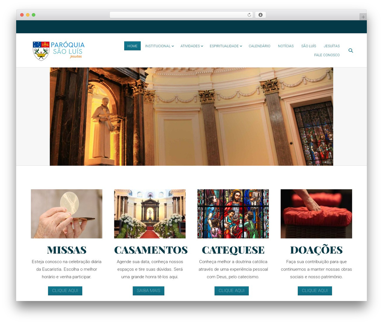 The7 theme WordPress - saoluis.org.br