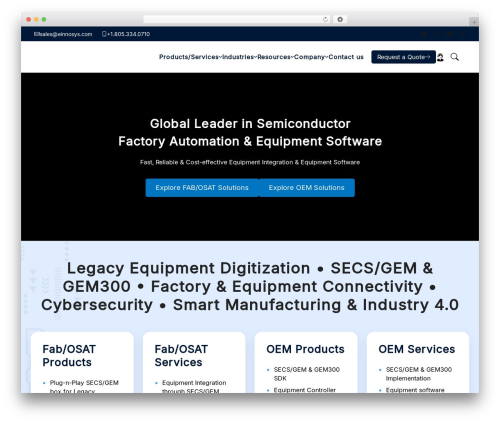 Theme WordPress einnosys - www.einnosys.com