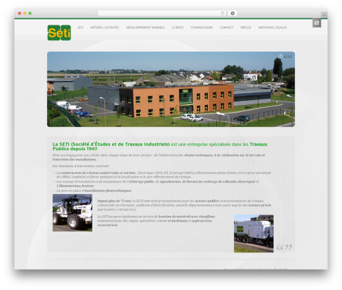 Theme WordPress Progressio - seti-aisne.com