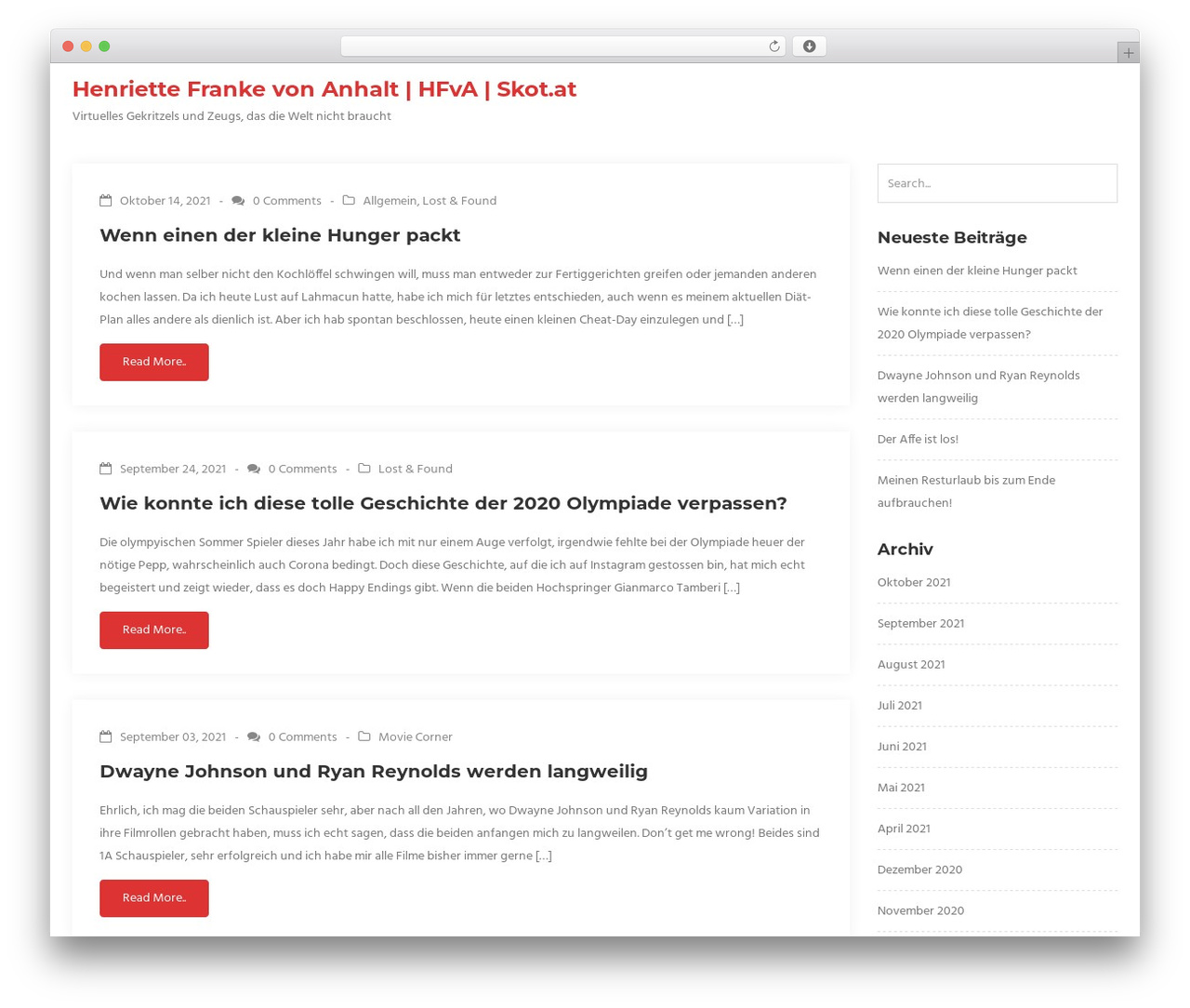Theme WordPress Ratio Lite - skot.at