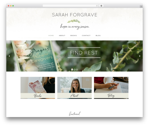 WordPress theme Market Theme - sarahforgrave.com