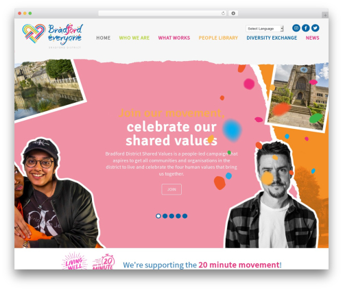 WordPress theme BlankCMS - bradfordforeveryone.co.uk
