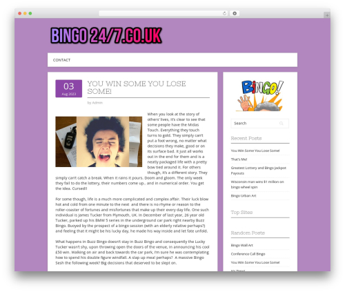 WordPress theme Contango - bingo247.co.uk WordPress theme Contango - bingo247.co.uk
