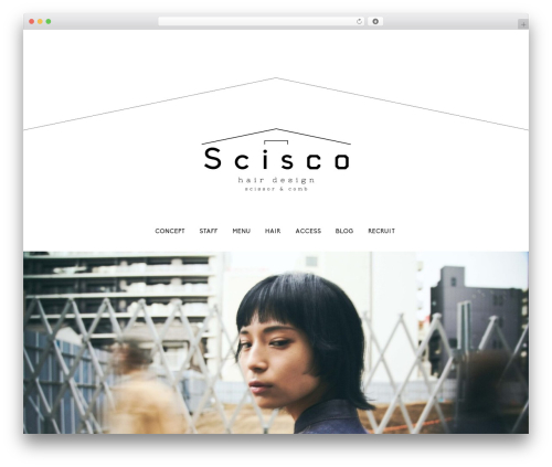 WordPress theme scisco - scisco.jp
