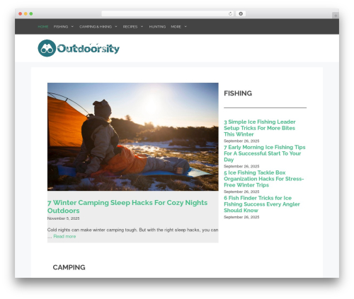Pinnerpress premium WordPress plugin - outdoorsity.net