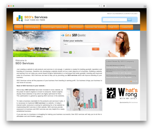 zBench best WordPress theme - seo-services.net.au