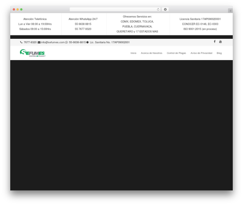 Anona WordPress theme - sefumes.com