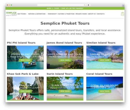 Best WordPress theme Flatsome - semplicephuket.com