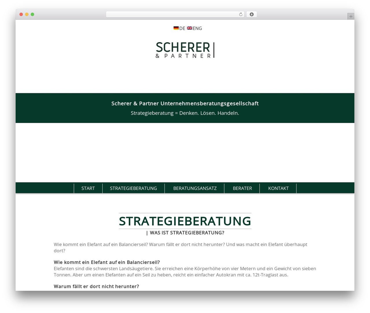 Best WordPress theme SCRN - schererpartner.de Best WordPress theme SCRN - schererpartner.de