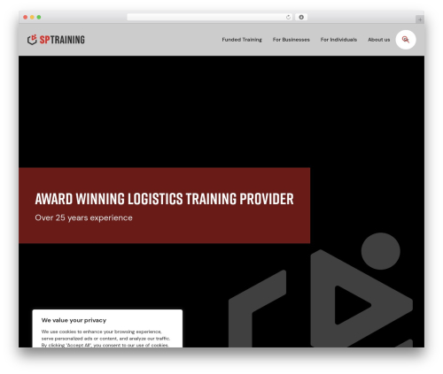 BFI WordPress Theme WordPress theme - sptraininguk.com
