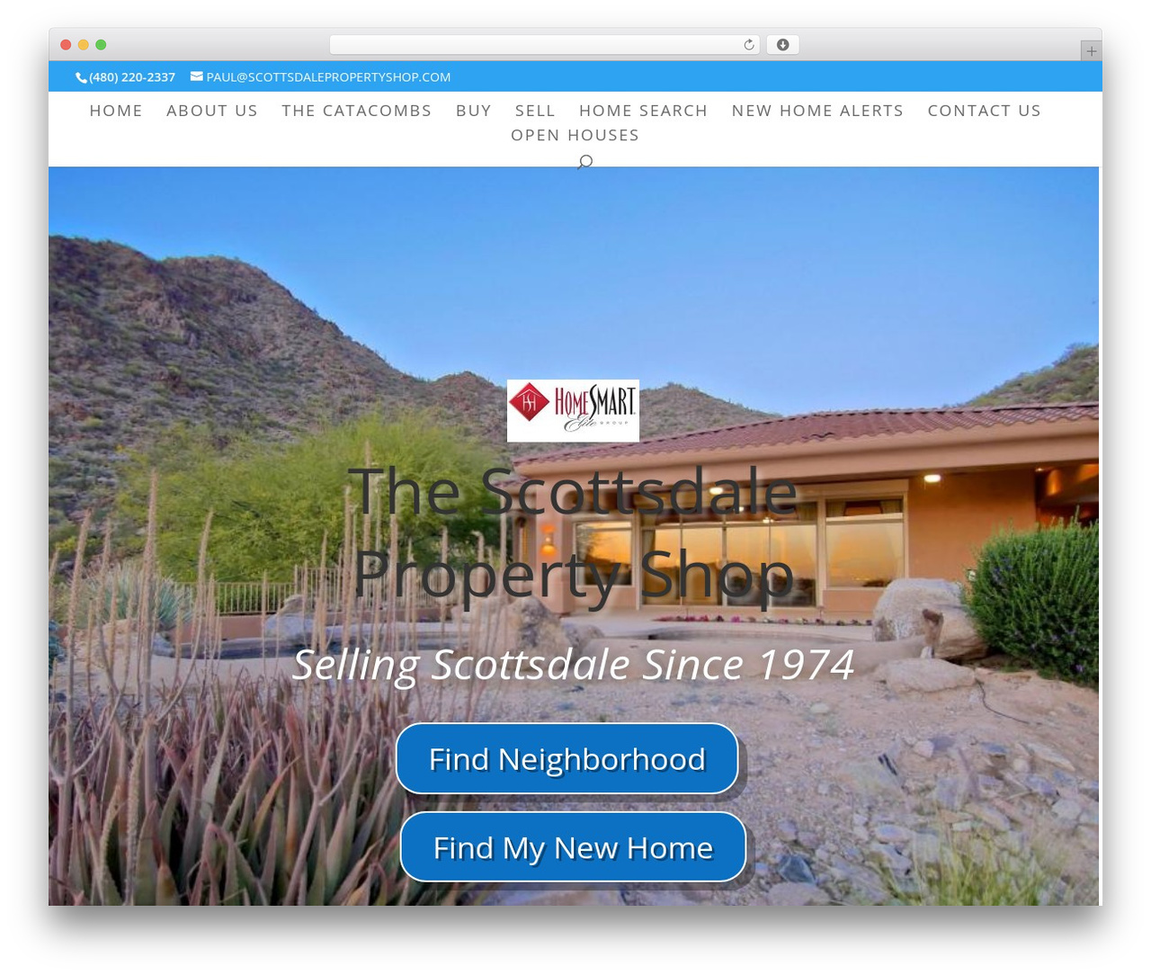 Divi best WordPress theme - scottsdalepropertyshop.com