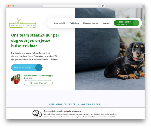 DraadCore theme WordPress - diermedischcentrum.nl