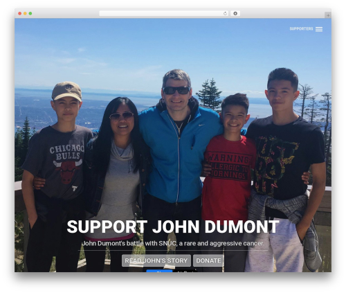 Elon WordPress theme - supportjohndumont.org