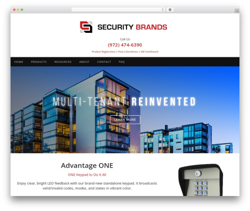 Genesis premium WordPress theme - securitybrandsinc.com