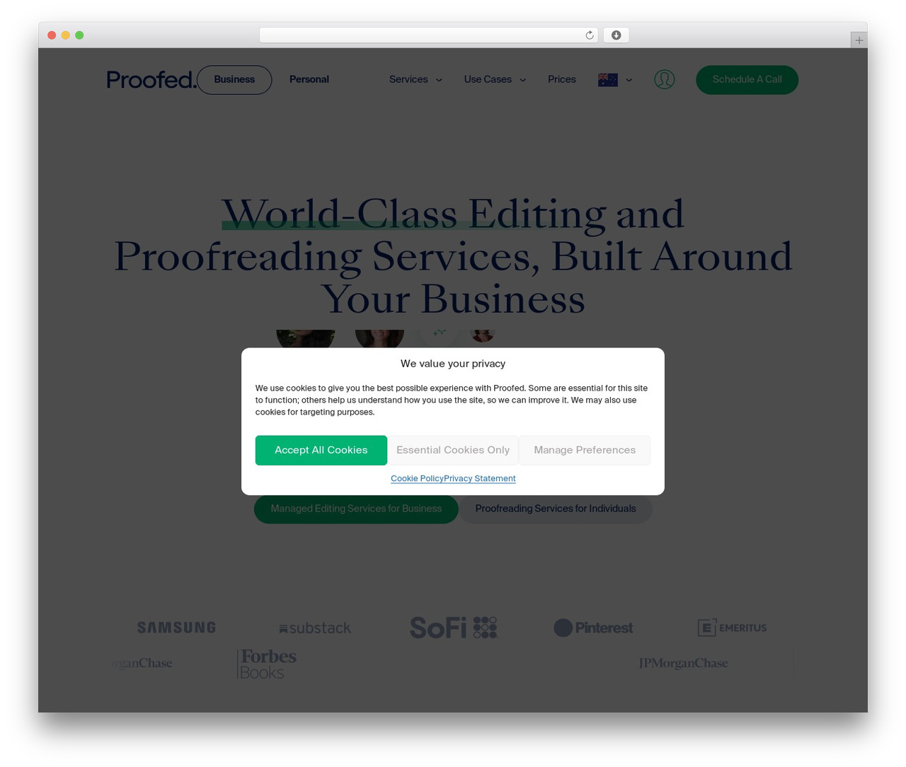 GetProofed V2 WordPress theme - getproofed.com.au
