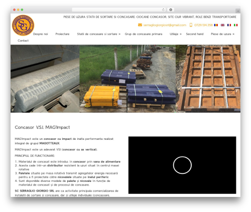 ICS Serraglio WordPress theme - serragliogiorgiosrl.com