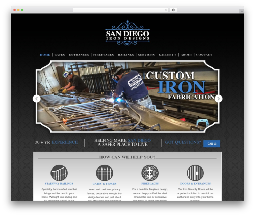 InterStellar WordPress theme - sdiron.com