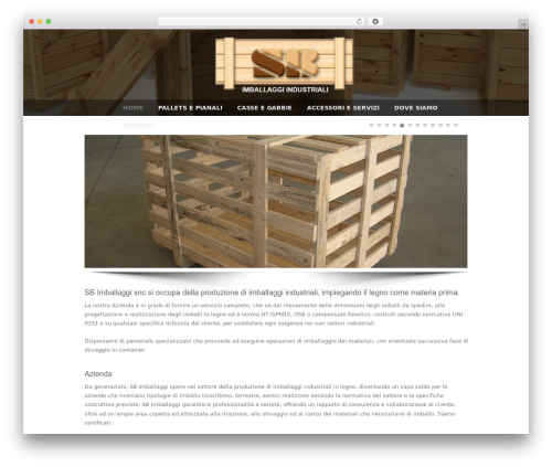 Lantern theme WordPress - sbimballaggi.com