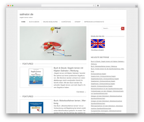 Leaf_de best WordPress theme - sailnator.de Leaf_de best WordPress theme - sailnator.de
