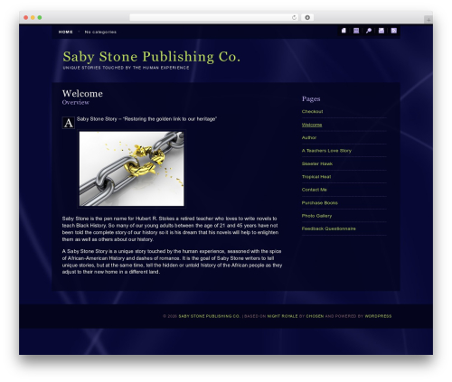 Night Royale theme WordPress - sabystone.com