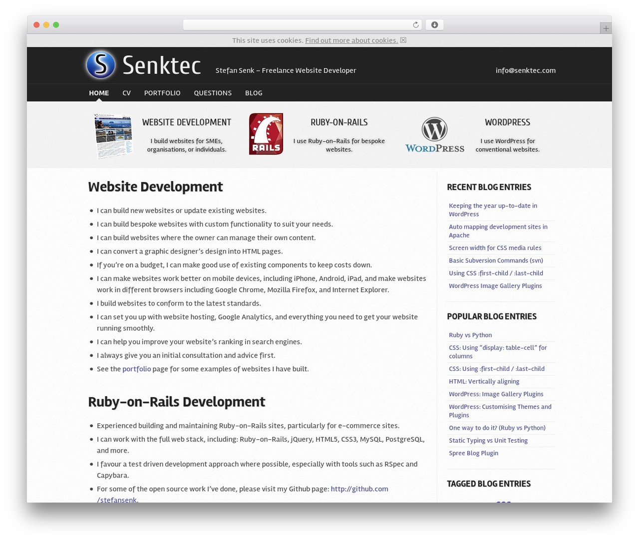 Senktec2 premium WordPress theme - senktec.com