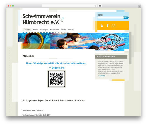 Splendio top WordPress theme - schwimmverein-nuembrecht.de