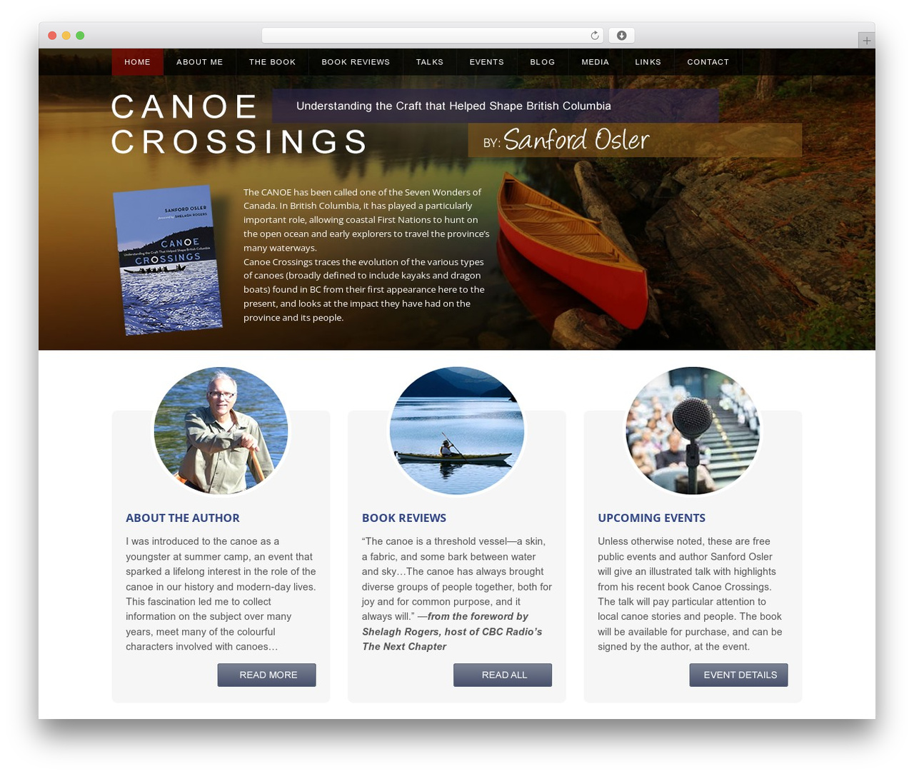 Surplus WordPress theme - sanfordosler.ca