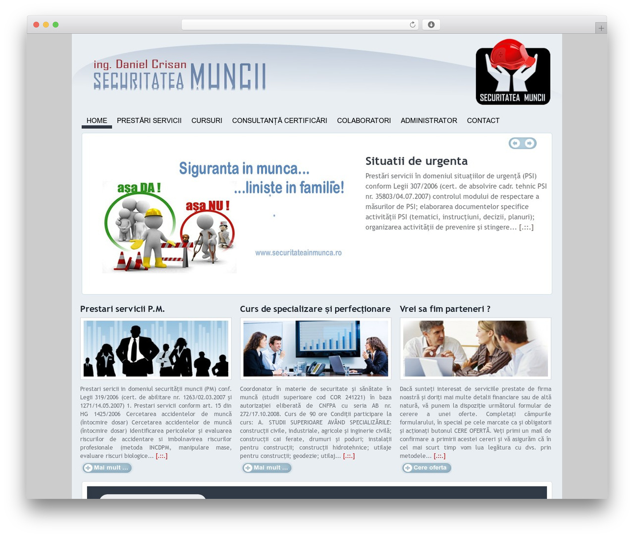 Theme WordPress androida - securitateainmunca.ro