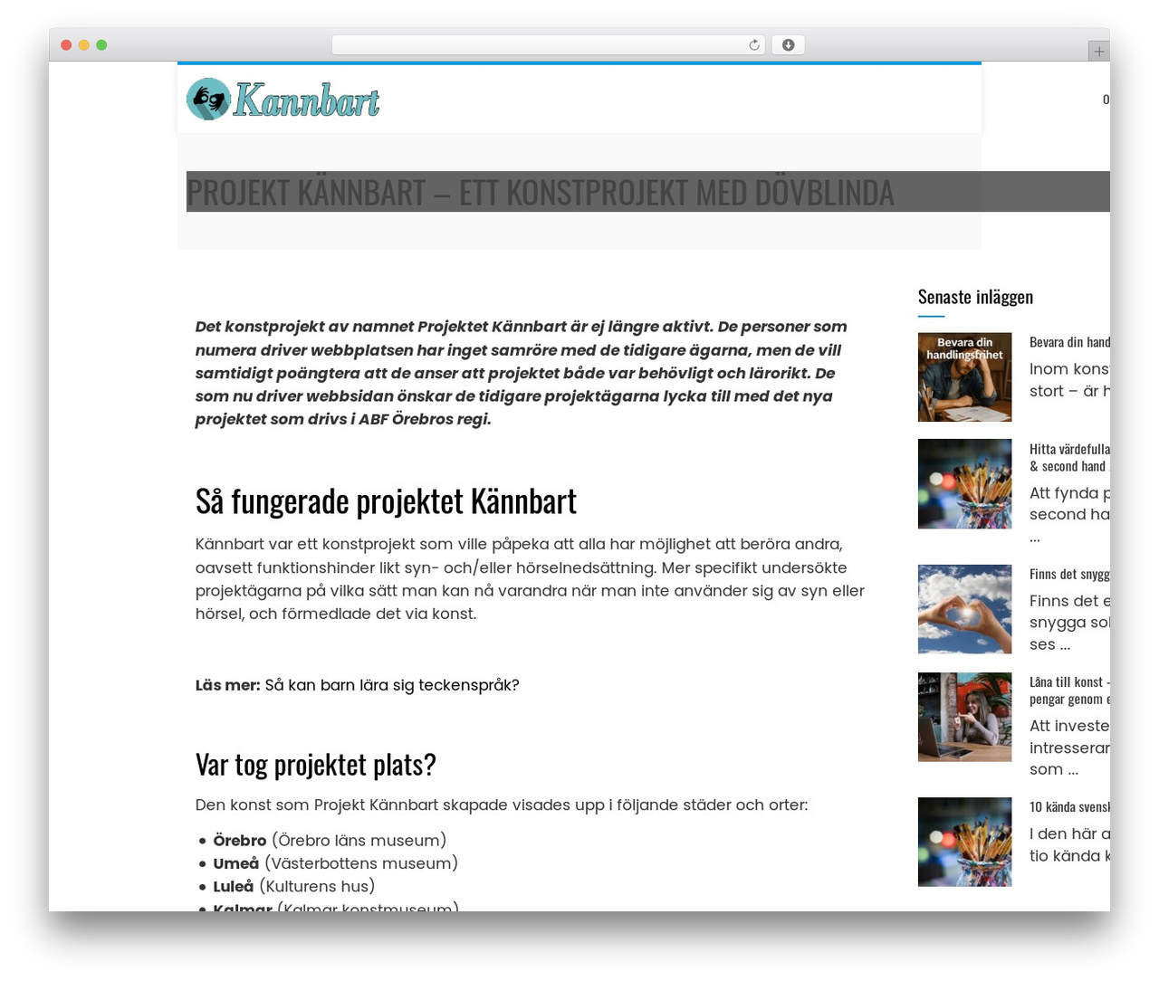 Total WordPress theme - kannbart.nu